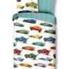 Good Morning Dekbedovertrek Auto's 140x220 Cm Katoen -meubels winkel product 771345