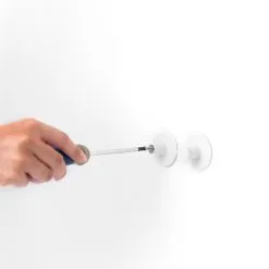 Brabantia Handdoekhaakje ReNew White - Set Van 2 -meubels winkel product 772540