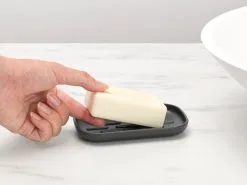 Brabantia Zeepbakje ReNew Dark Grey -meubels winkel product 772555