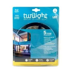 Twilight Ledstrip 5m IP65 3000K Warm Wit 18W - 1500 Lumen