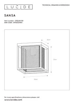 Lucide Sansa Plafondlamp Zwart/Goud 1x E27 Socket 12 Lucide Sansa Plafondlamp Zwart/Goud 1x E27 Socket -meubels winkel product 782484