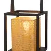 Lucide Sansa Tafellamp Zwart/Goud 1x E27 Socket 2 Lucide Sansa Tafellamp Zwart/Goud 1x E27 Socket -meubels winkel product 782514