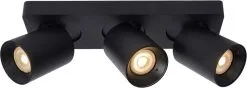 Lucide Nigel Plafondspot Zwart Richtbaar 3x 5W Dim-to-warm 13 Lucide Nigel Plafondspot Zwart Richtbaar 3x 5W Dim-to-warm -meubels winkel product 782830