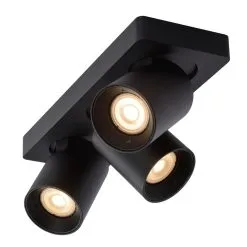Lucide Nigel Plafondspot Zwart Richtbaar 3x 5W Dim-to-warm 14 Lucide Nigel Plafondspot Zwart Richtbaar 3x 5W Dim-to-warm -meubels winkel product 782831