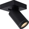 Lucide Taylor Plafondspot Badkamer Zwart 1x 5W Dim-to-warm -meubels winkel product 782866
