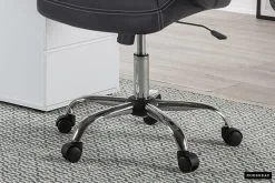 Bureaustoel Clever PU Zwart -meubels winkel product 783383