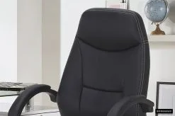 Bureaustoel Clever PU Zwart -meubels winkel product 783384