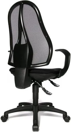 Topstar Bureaustoel Open Point SY Zwart, Met Vaste Leuning -meubels winkel product 783416