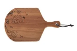 Cosy & Trendy Cosy&Trendy Aperoplankje Acacia 20x13x1cm - Met Tekening