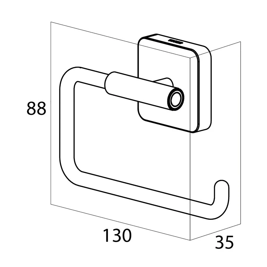 Tiger Onu Toiletrolhouder Chroom 6 Tiger Onu Toiletrolhouder Chroom - Afbeelding 4