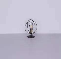 Globo Sarini Tafellamp Metaal Zwart E27 Socket -meubels winkel product 787278