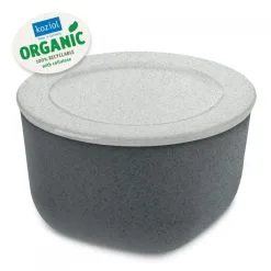 Koziol Bewaardoos 1 L Connect Met Deksel Medium - Organic Concret Grey