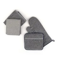 Bunzlau Castle Keukenhanddoek Check 65x65 Cm - Dark Blue -meubels winkel product 789523