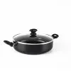 GreenChef Sauteerpan Recht Diamond Black 28cm - Antikleef - Met Deksel