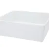 Cosy & Trendy Cosy&Trendy Ovenschotel Wit 14.5x14.5xH4.6cm - Porselein -meubels winkel product 791799