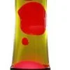 I-Total Lava Lamp Zwart 40 Cm Met Roze/Gele Vloeistof