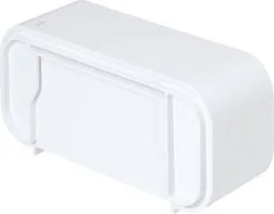 Tiger Store Muurmandje 25x11x8cm Wit - Boren Of Lijmen -meubels winkel product 794011