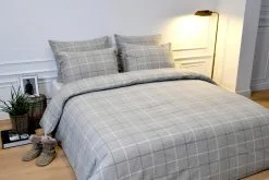 Passion Dekbedovertrek Joss Grey 240x220 Cm Flanel