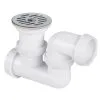 Wirquin Douchesifon Draaibaar D50 Mm D40 Mm - Met Inox Rooster D 85mm -meubels winkel product 804248
