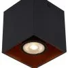 Lucide Bido Plafondspot Vierkant Zwart 1x GU10 Socket -meubels winkel product 808605
