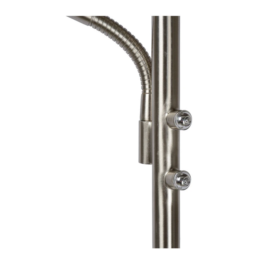 Lucide Zenith Vloerlamp Mat Chroom 20W Dimbaar 10 Lucide Zenith Vloerlamp Mat Chroom 20W Dimbaar - Afbeelding 8