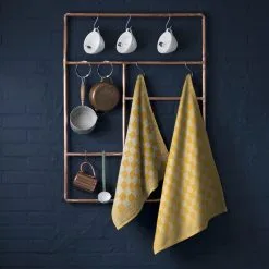 Ddddd Theedoek Barbeque Ochre 65x65 Cm -meubels winkel product 812392