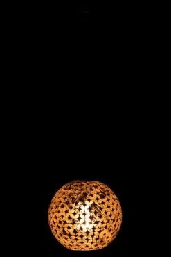 J-Line Hanglamp Mozaiek Glas Zilver 20x20x22 Cm -meubels winkel product 813827