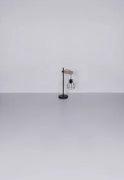 Globo Mina Tafellamp Metaal En Hout 1x E27 Socket 15 Globo Mina Tafellamp Metaal En Hout 1x E27 Socket -meubels winkel product 823342