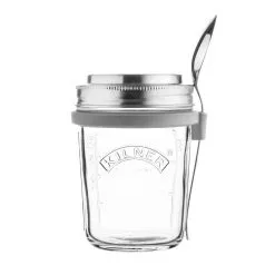 Kilner Ontbijt To Go Set Bokaal 350 Ml Glas Met Lepel -meubels winkel product 826786