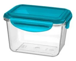 Keeeper Bewaardoos Tino 700 Ml Clear/Aqua - Tritan - 14x11x9 Cm
