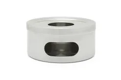 Bredemeijer Universal Schotelverwarmer Wit - Glanzend - Theelicht