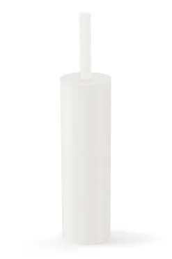 ZACK Toiletborstel Tubo Wit - RVS - 9x40.5 Cm