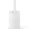 ZACK Toiletrolhouder Mimo Wit - RVS - 15x37 Cm