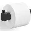 ZACK Toiletrolhouder Linea Zwart - RVS - 14.5x4x8 Cm -meubels winkel product 828598