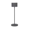 Blomus LED-Lamp Farol Warm Grey 11x35.5 Cm - Opladen Met USB-Kabel