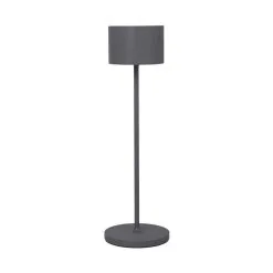 Blomus LED-Lamp Farol Warm Grey 11x35.5 Cm - Opladen Met USB-Kabel