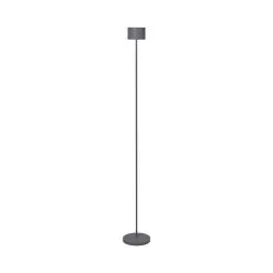 Blomus LED-Lamp Farol Floor Warm Grey 15x115 Cm - Opladen Met USB-Kabel