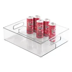 IDesign Organiser Fridge Binz 36.8x30.5x10.2 Cm- Voor Koelkast/Vriezer