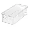 IDesign Koelkast Opbergbox Crisp Transparant - 32.5x16.3x10 Cm