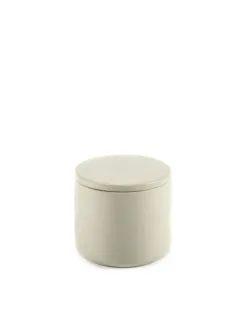 Bertrand Lejoly For Serax Serax Pot Rond Cose S Met Deksel Beige 7x7x6.5 Cm By Bertrand Lejoly