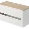 Yamazaki Tissue Box Rin Natural Dubbelzijdig - 26x11x14 Cm