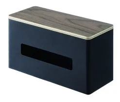 Yamazaki Tissue Box Rin Brown Dubbelzijdig - 26x11x14 Cm -meubels winkel product 833271