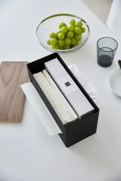 Yamazaki Tissue Box Rin Brown Dubbelzijdig - 26x11x14 Cm -meubels winkel product 833272