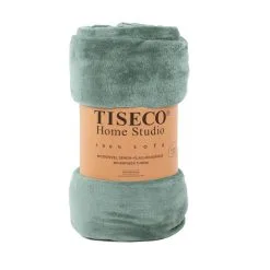 Tiseco Home Studio Plaid Cosy 130x160 Cm Sage Green