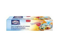 Toppits Diepvrieskookzakken 1L - 30 Stuks