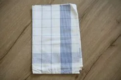 Keukenhanddoek Linnen / Katoen 70x70 Cm Blauw -meubels winkel product 833897
