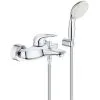 GROHE EUROSTYLE COSMO EENGREEPSKRAAN B/D + GARNIT. 1/2" CHROOM
