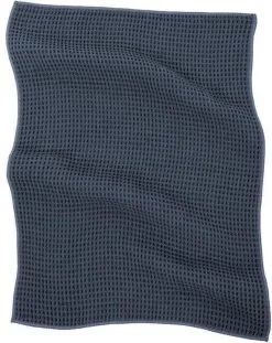 Tiseco Home Studio Keukenhanddoek Set 2 Essential Microfiber Stone Blue 40x60 Cm