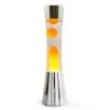 Lava Lamp Zilver 40 Cm Met Wit/Oranje Vloeistof -meubels winkel product 852474