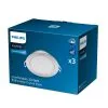 Philips Diamond Inbouwspot Zilver 3-Pack 2700K - 320 Lumen -meubels winkel product 855914